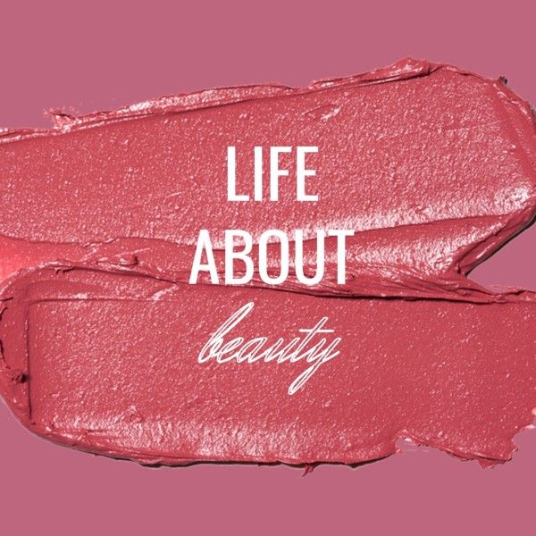 fashion, online, business, Pink Life About Beauty Instagram Post Template
