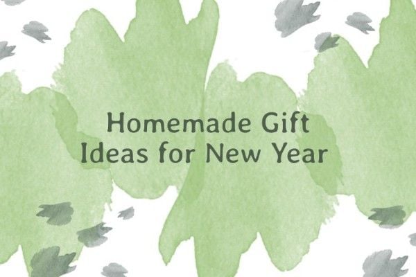 White Green New Year Gift Blog Title Blog Title