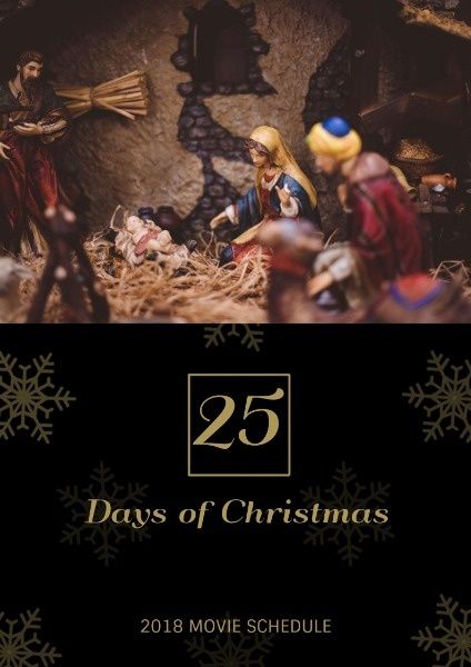 25 Days Of Christmas Flyer