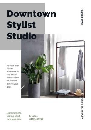 sale, marketing, business, Stylist Studio Flyer Template