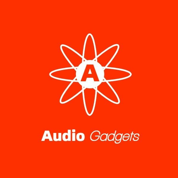 logo, flower, cubic, Audio Gadget Store ETSY Shop Icon Template