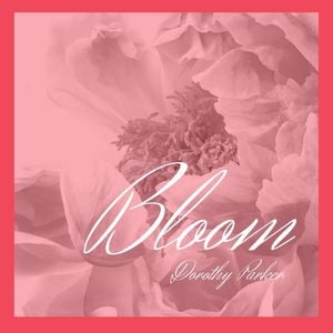music, life, lifestyle, Pink Flower Cover Album Cover Template