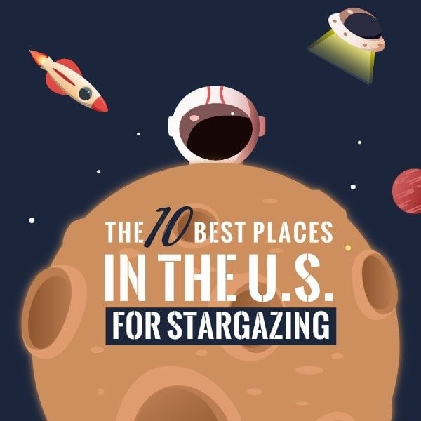 Stargazing Instagram Post