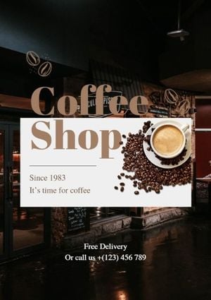 Coffee Shop Flyer Flyer