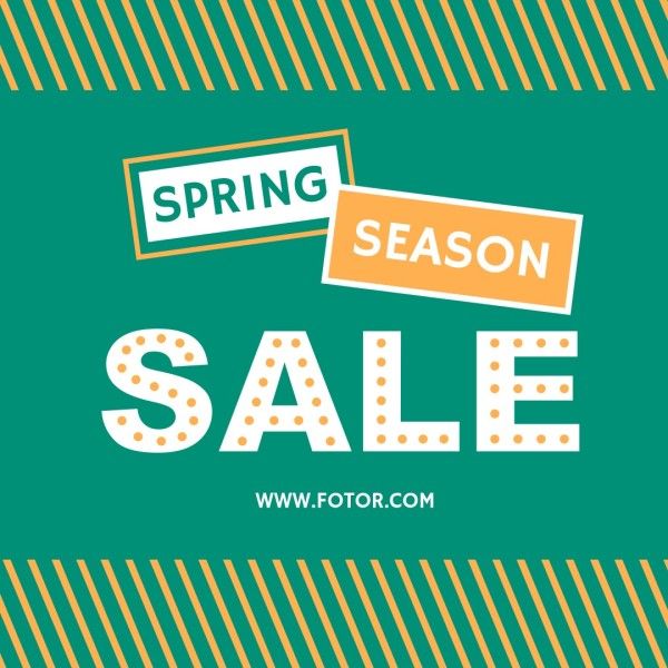 promotion, ad, social media, Green Black Friday Sale Instagram Post Template