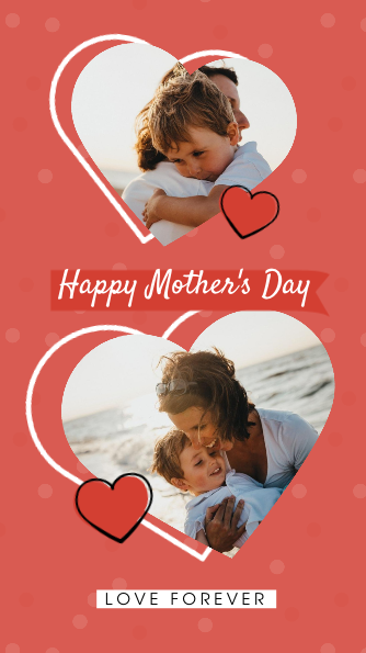 family, love, Mother's Day Collage Template