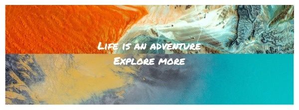 explore, discovery, plane, Collage Adventure Travel Facebook Cover Template