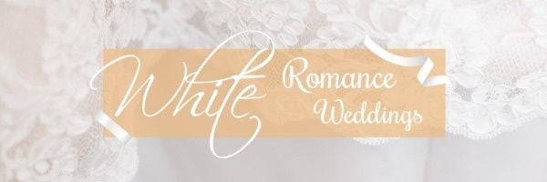 marriage, loveres, couple, White Wedding Ceremony Ideas Twitter Cover Template