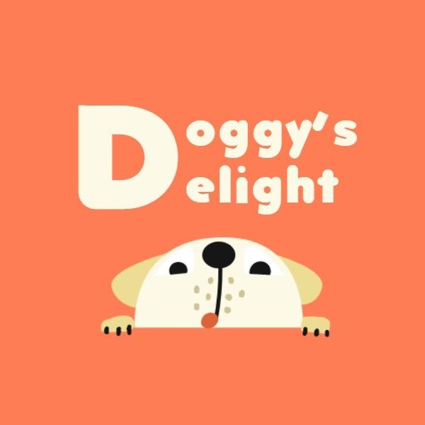doggy, e commerce, online, Pet Store ETSY Shop Icon Template