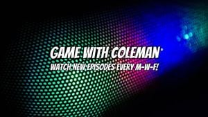 Black Game With Coleman Youtube Channel Art
