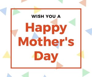 holiday, festival, greeting, For Mother's Day Facebook Post Template