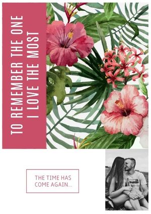 life, lifestyle, fashion, Valentine's Day Poster Template