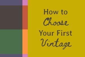 Yellow Choose Vintage Blog Title