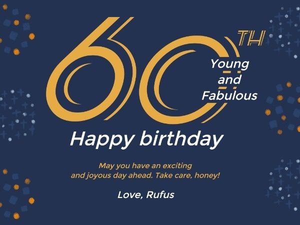 anniversary, happy, happy birthday, Elder Birthday Card Template