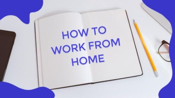 manage, life, share, How To Work From Home Remote Working Tips Youtube Thumbnail Template