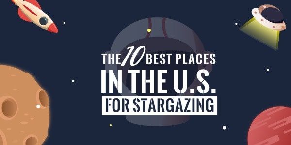 universe, space, astronomy, Tips For Stargazing Places Twitter Post Template