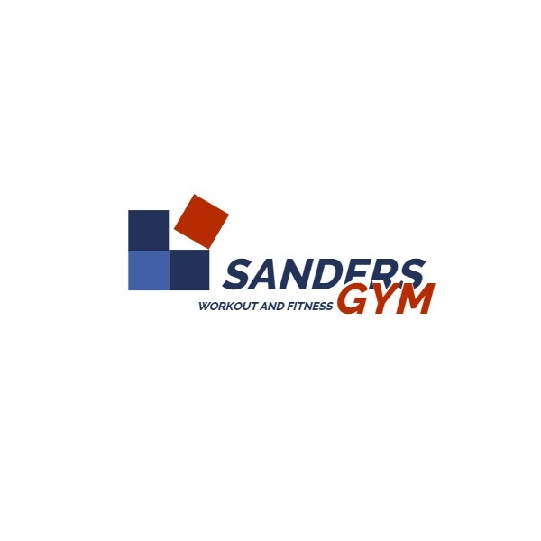 现代和简单的健身房业务 Logo
