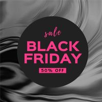 discount, promotion, handbags, Black Black Friday Sale Instagram Post Template