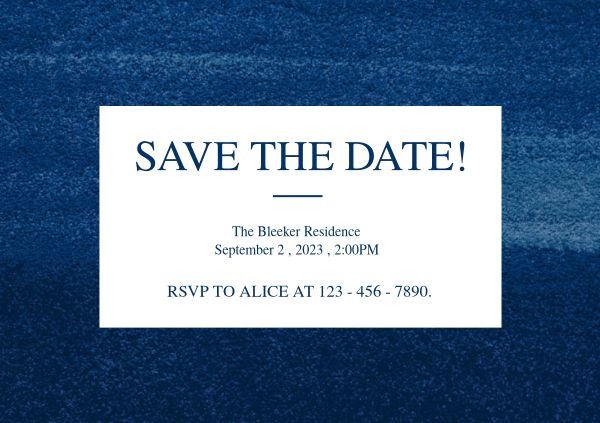 Wedding Rehearsal Postcard