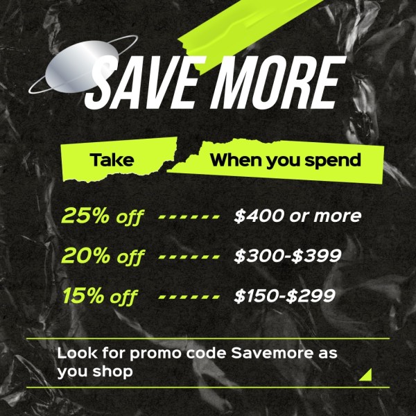 Black Friday E-commerce Online Shopping Branding Price List Instagram Post