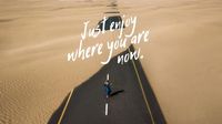 lifestyle, road, life, Desert Exploration Desktop Wallpaper Template