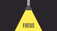 slogan, work, life, Black & Yellow Focus Desktop Wallpaper Template