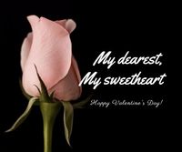 my dearest, my sweetheart, valentine, Love Expression Facebook Post Template