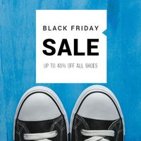 sale, promotion, retail, Shoes Black Friday Discount Instagram Post Template