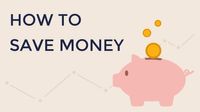 lifestyle, economics, tips, Save Money Youtube Thumbnail Template