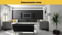 life, home decoration, furniture, Modern House Decoration Zoom Background Template
