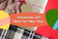 handmade, envelope, ideas, Red New Year Gift Blog Title Template