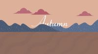 秋の風景 デスクトップの壁紙