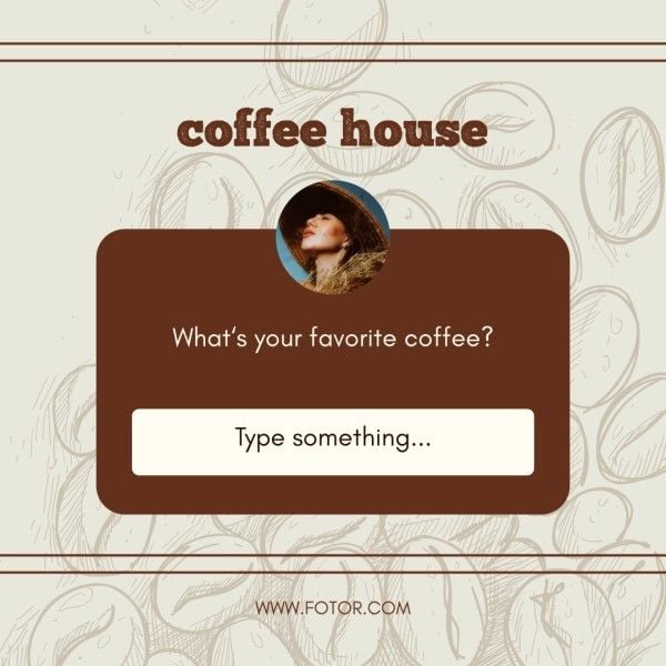 伝統的なコーヒーのディンクマーケティングブランディング Instagram投稿