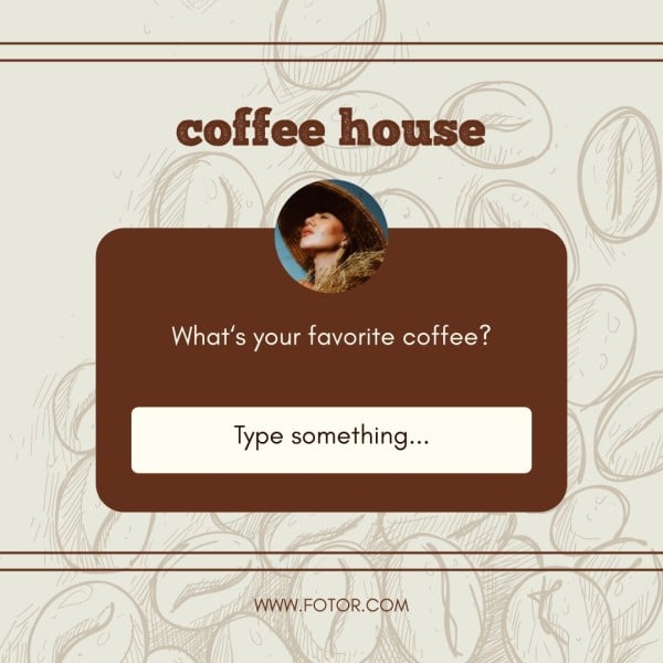 伝統的なコーヒーのディンクマーケティングブランディング Instagram投稿