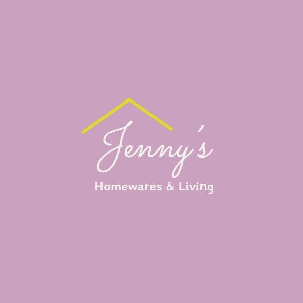 house, business, homewares, Homeware And Living Logo ETSY Shop Icon Template