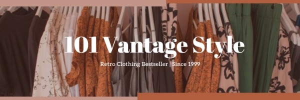Clothes Store Twitter Cover
