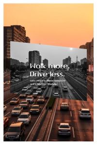 green travel, transport, green life, Environmental Protection Quote Green Commuting Pinterest Post Template