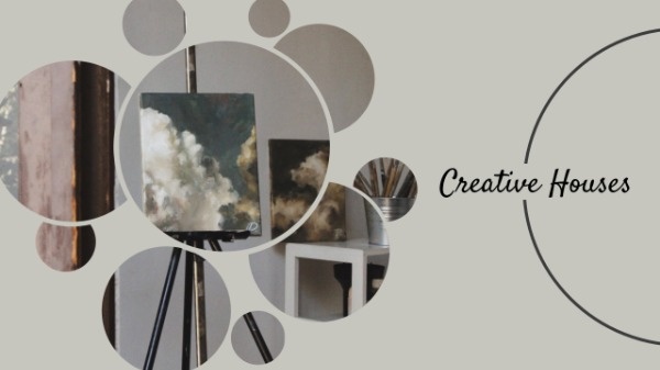 White Creative House Youtube Channel Banner  Youtube Channel Art