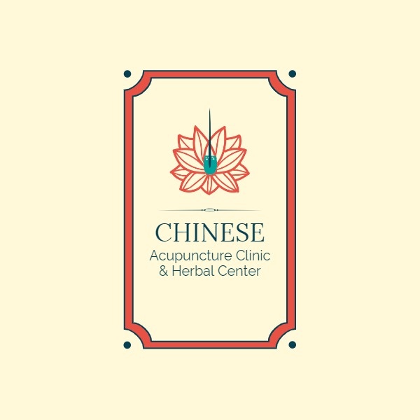 中国针灸中心 Logo