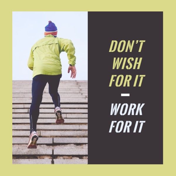 Customizable Encouragement Sports Quote Instagram Post Templates