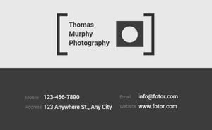 Business Card For Studio Business Card