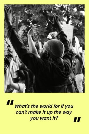 black lives matter, humanity, equality, Black And Yellow Simple Human Rights Pinterest Post Template