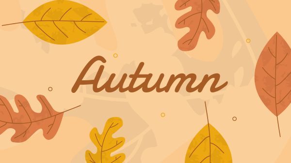 秋の葉 YouTubeチャンネルアート