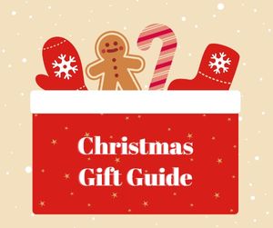 xmas, tips, festive, Christmas gift guide Facebook Post Template