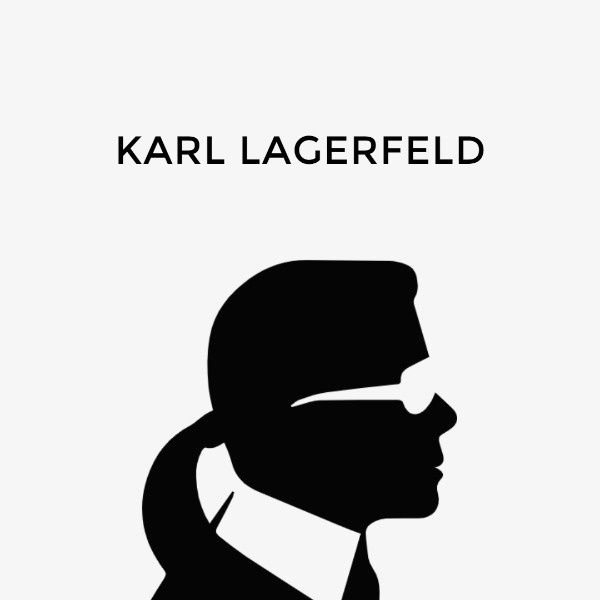 chanel, fiture, fashion icon, Fashion Designer - Karl Lagerfeld Instagram Post Template