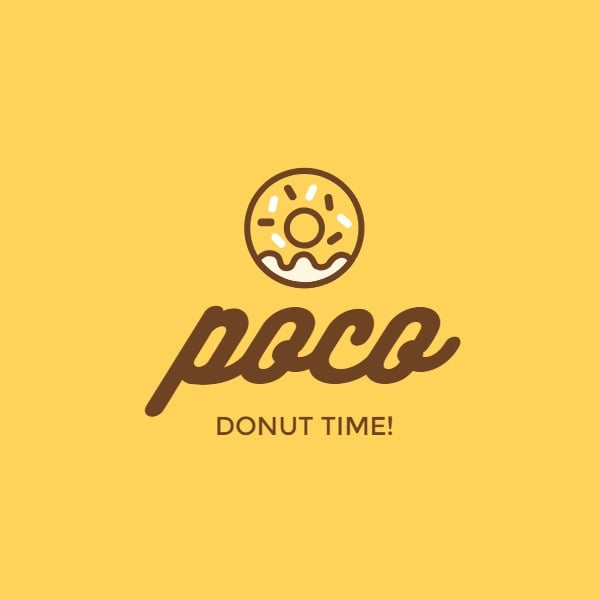 Donut Food Logo
