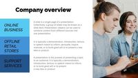business, life, ppt, Company Overview Presentation Template