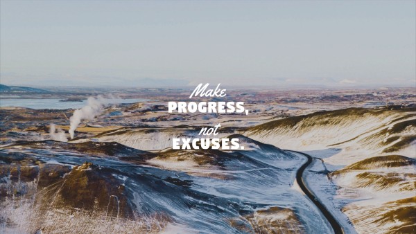 Make Progress Wallpaper