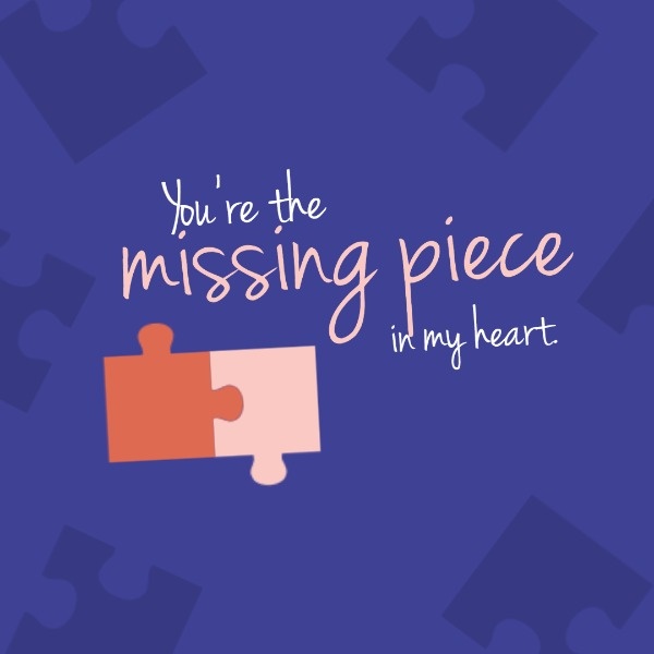 Puzzle Piece Instagram Post