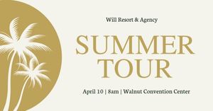 Green Summer Tour Facebook Event Cover
